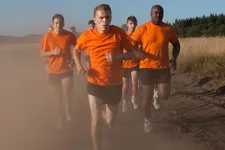 Kévin Azaïs as Arnaud in training: "I went through this same training, to do research…"